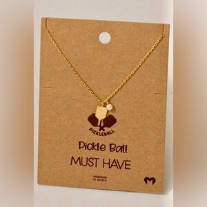 Pickleball Pearl Necklace
